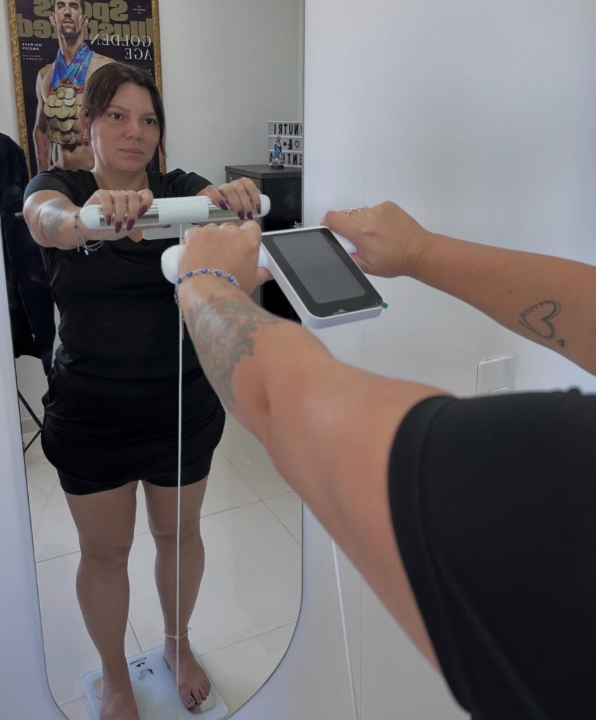 Avaliação com bioimpedância